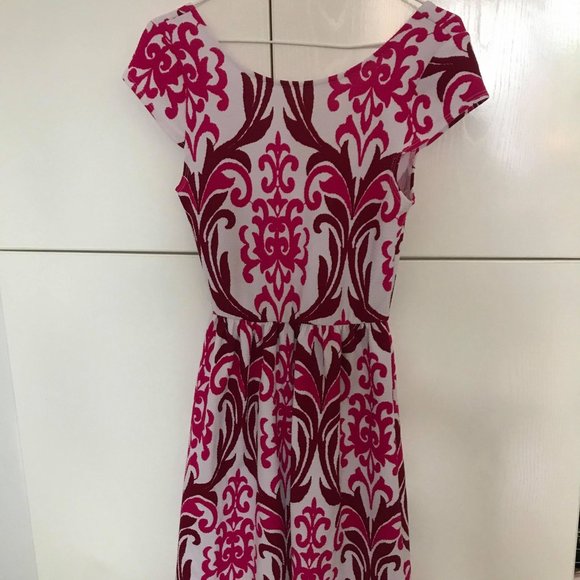 PAISLEY/CASHMERE DRESS - Picture 3 of 4